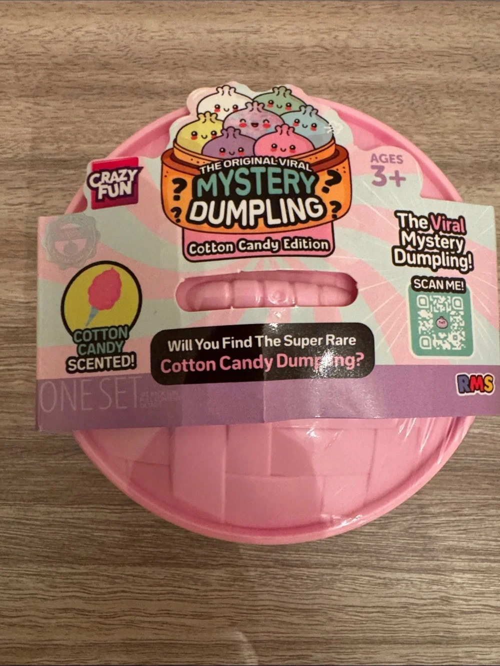Mystery Dumping Cotton Candy & Gold Shimmering Edition. Set of 2. NEW
